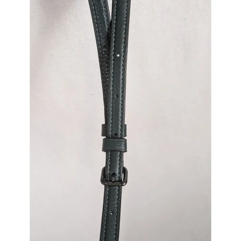 Coach Kacey Satchel Crossbody/Shoulder Bag Green Pebble Leather No. H2132-C6229